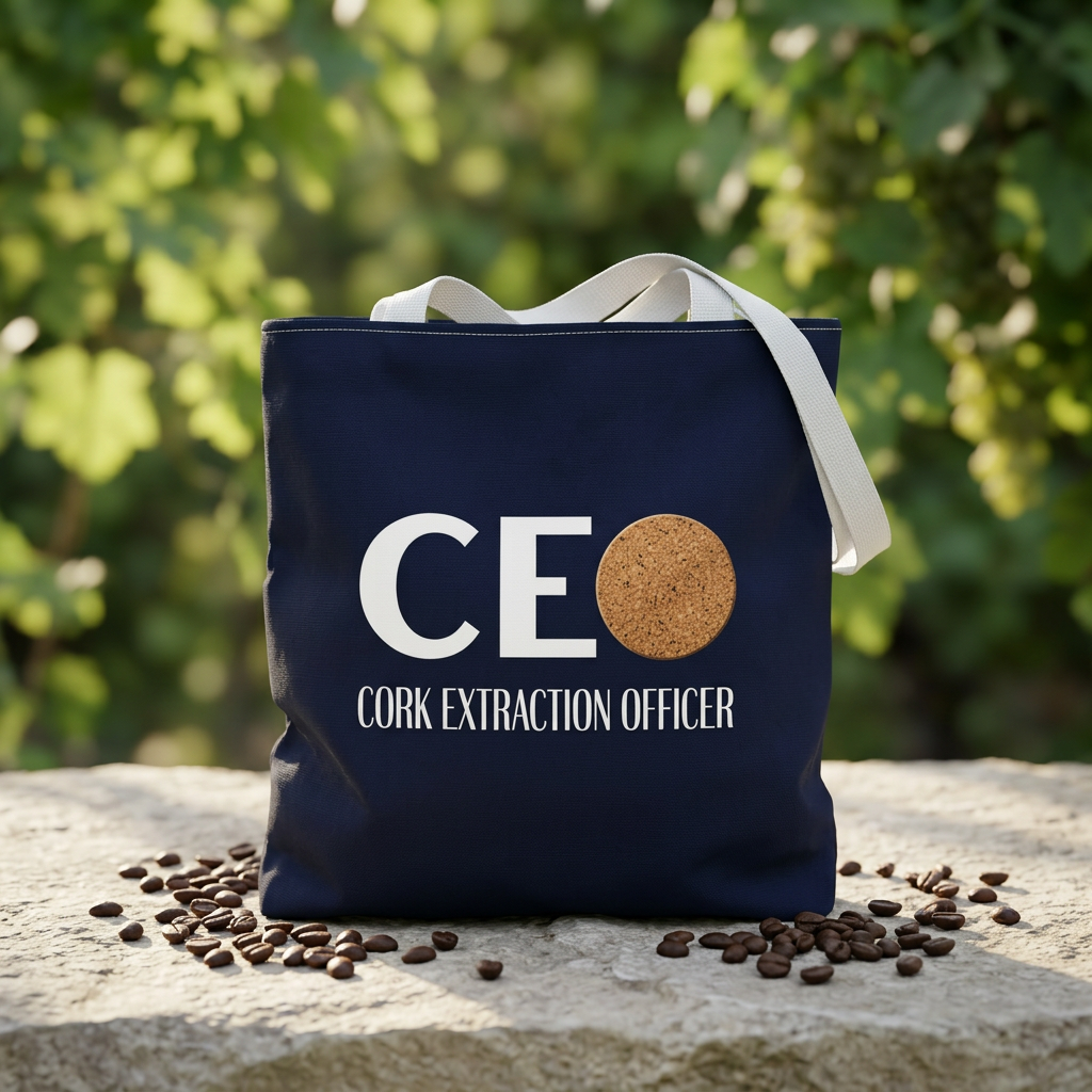 CEO - Cork Extraction Officer Personalized Tote Bag