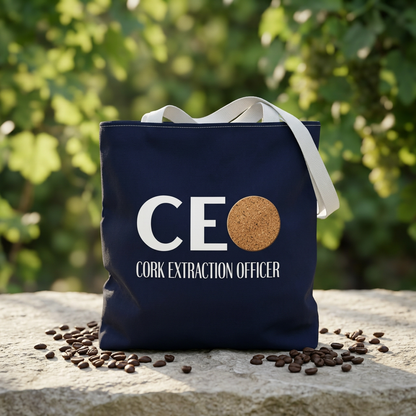 CEO - Cork Extraction Officer Personalized Tote Bag