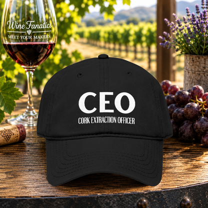 CEO Cork Extraction Officer Embroidered Hat