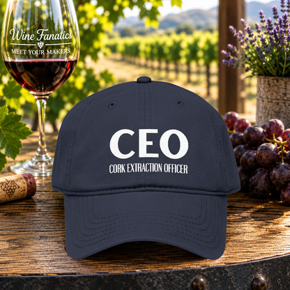 CEO Cork Extraction Officer Embroidered Hat