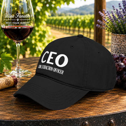 CEO Cork Extraction Officer Embroidered Hat