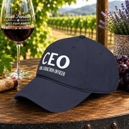 CEO Cork Extraction Officer Embroidered Hat