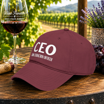 CEO Cork Extraction Officer Embroidered Hat