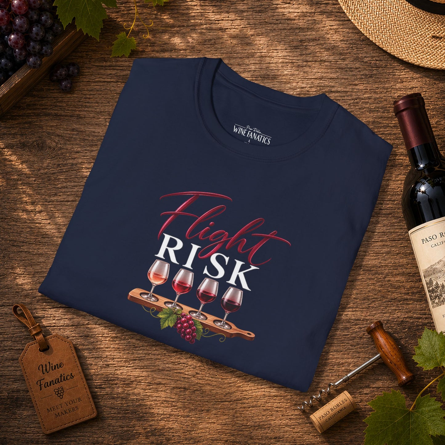 Flight Risk  Crewneck Tee