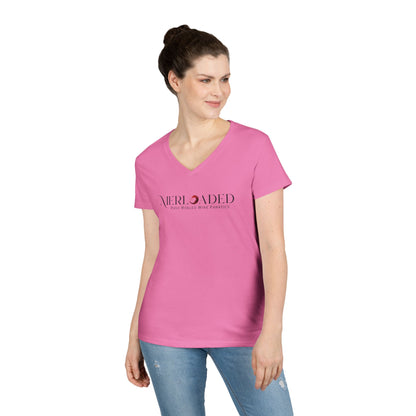 Merloaded Ladies V-Neck Tee