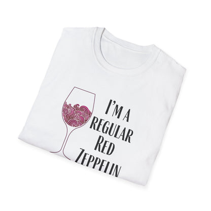 I'm A Regular Red Zeppelin Unisex Softstyle T-Shirt