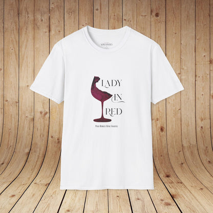 Lady In Red Unisex Softstyle T-Shirt
