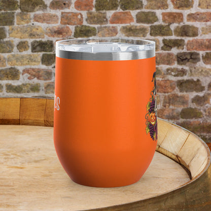Trick Or Tannat 12oz Personalized Wine Tumbler