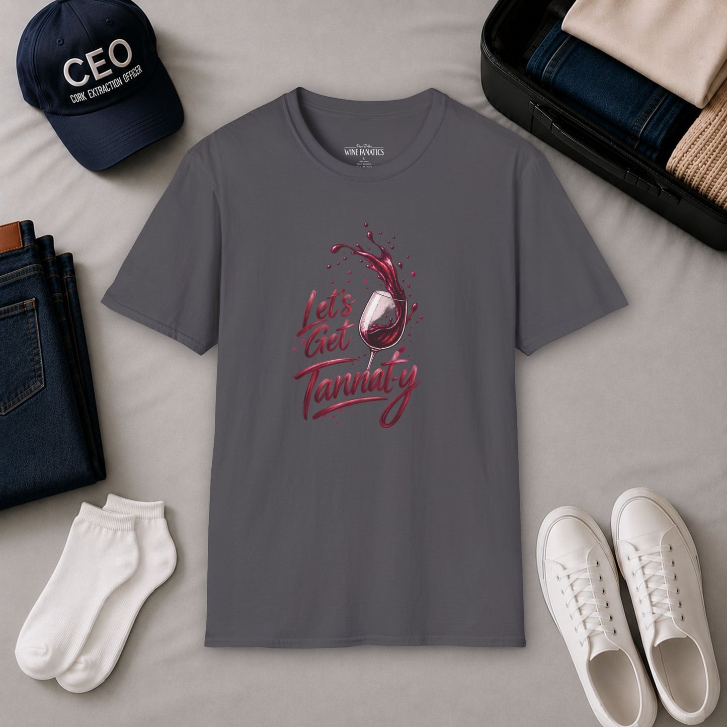 Let's Get Tannat-y  Crewneck Tee
