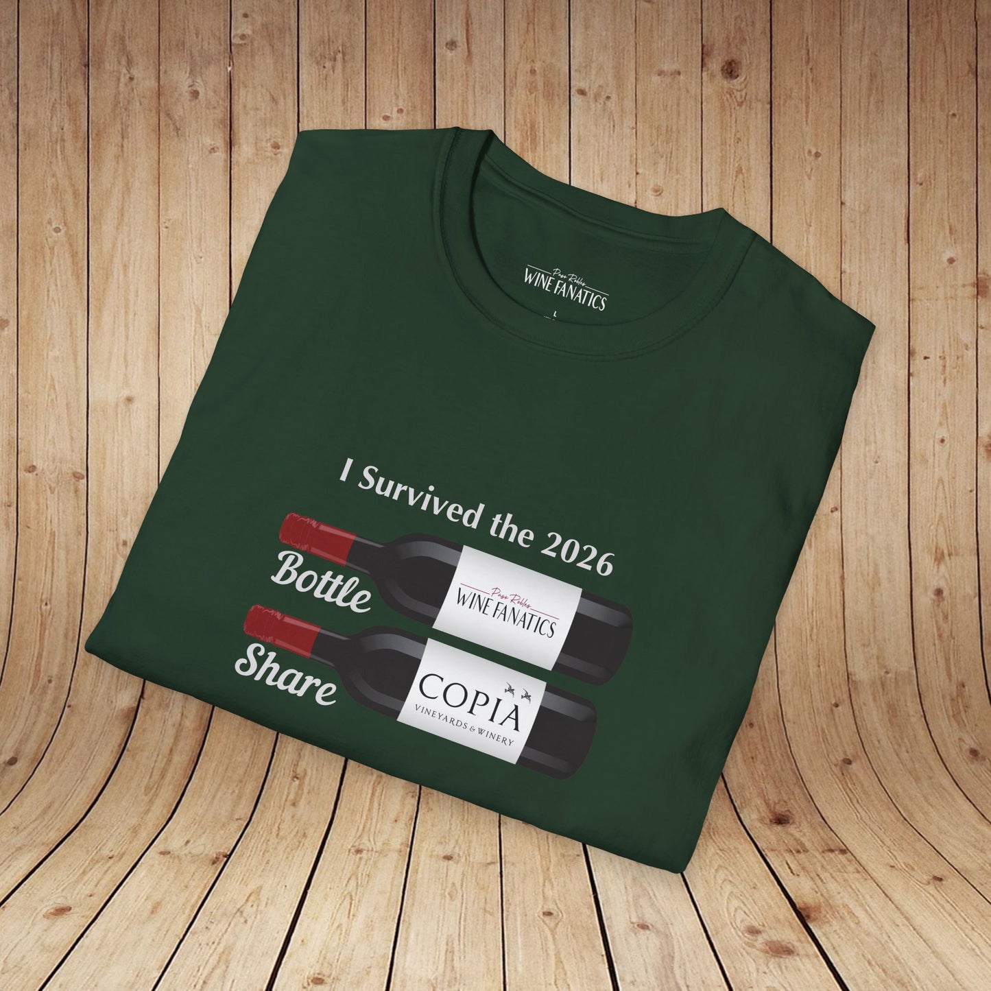 PRWF 2026 Bottle Share Unisex Softstyle T-Shirt
