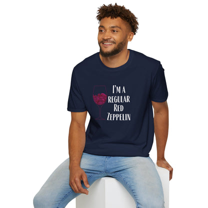 I'm A Regular Red Zeppelin Unisex Softstyle T-Shirt
