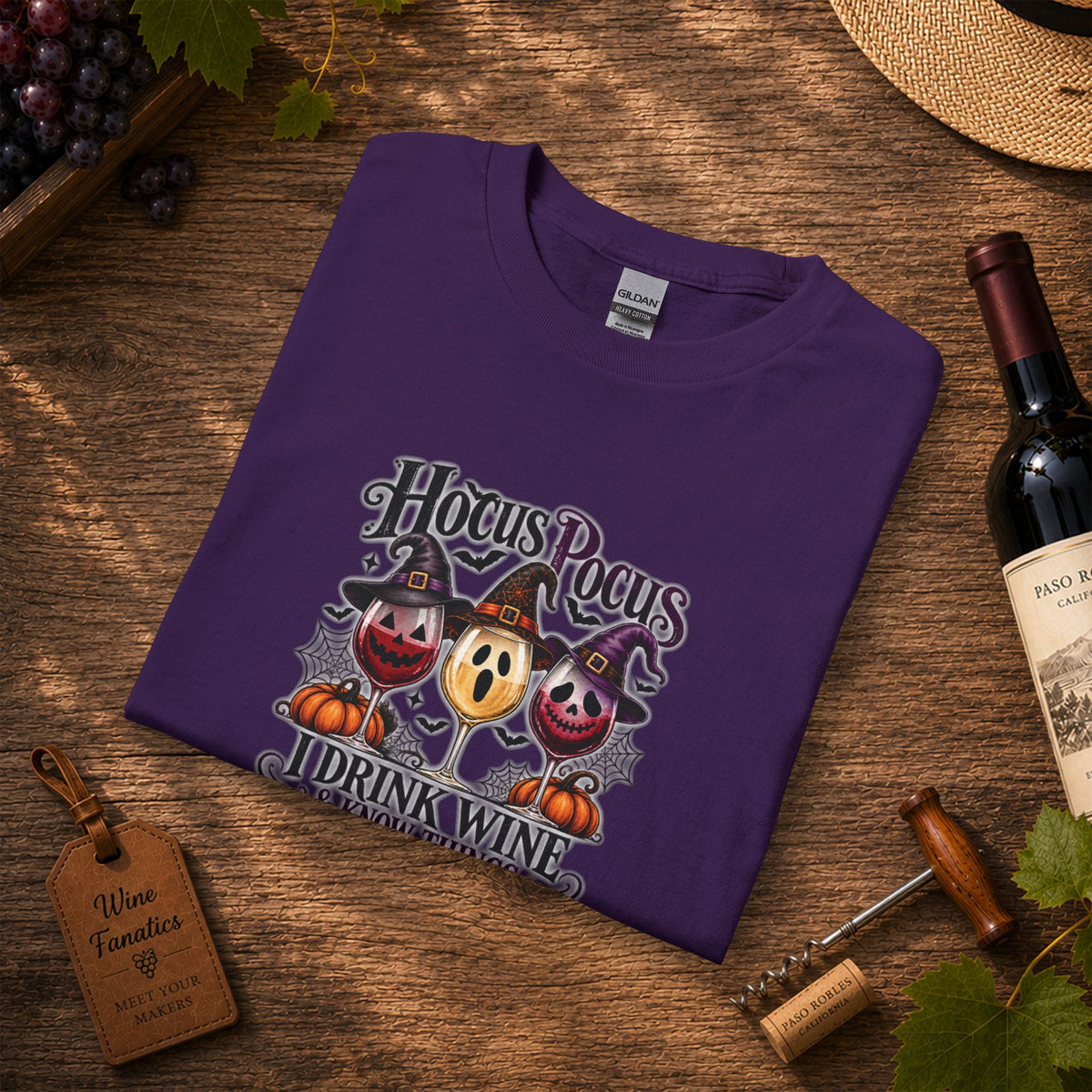 Hocus Pocus I Drink Wine & Know Things Long Sleeve T-Shirt