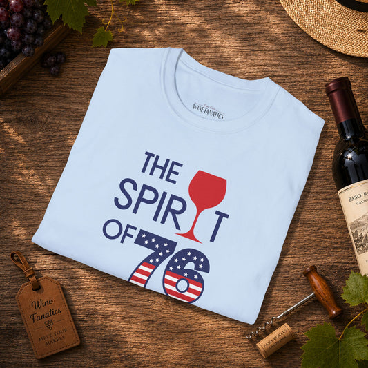 The Spirit of 76 Independence Day Unisex Softstyle T-Shirt