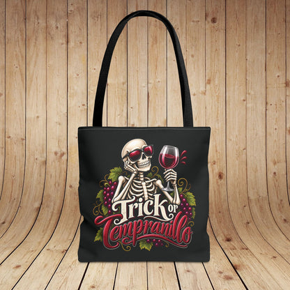 Trick Or Tempranillo Personalized Tote Bag