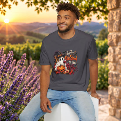 I Am One Sheet To The Wine Unisex Softstyle T-Shirt