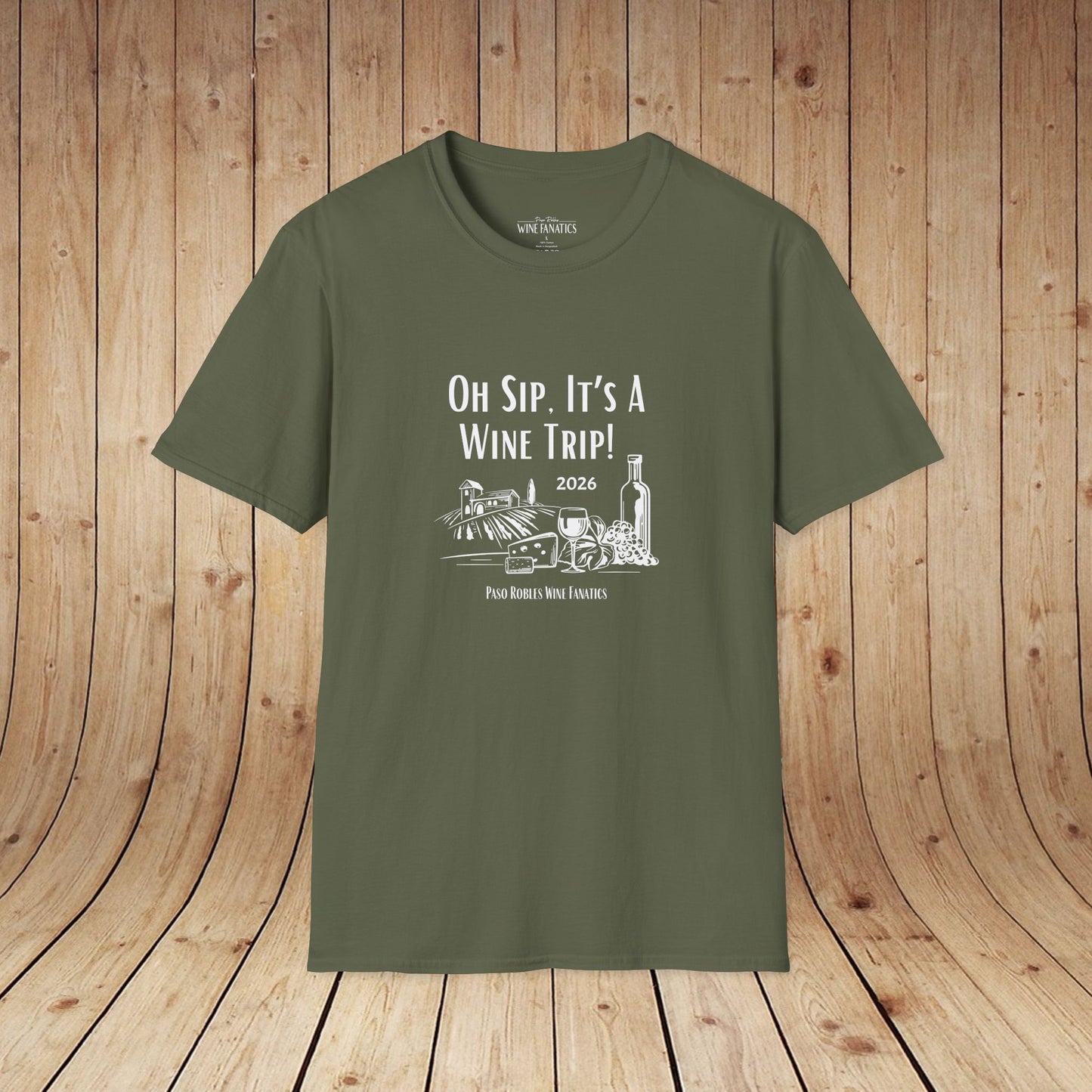 Oh Sip It's A Wine Trip Unisex Softstyle T-Shirt