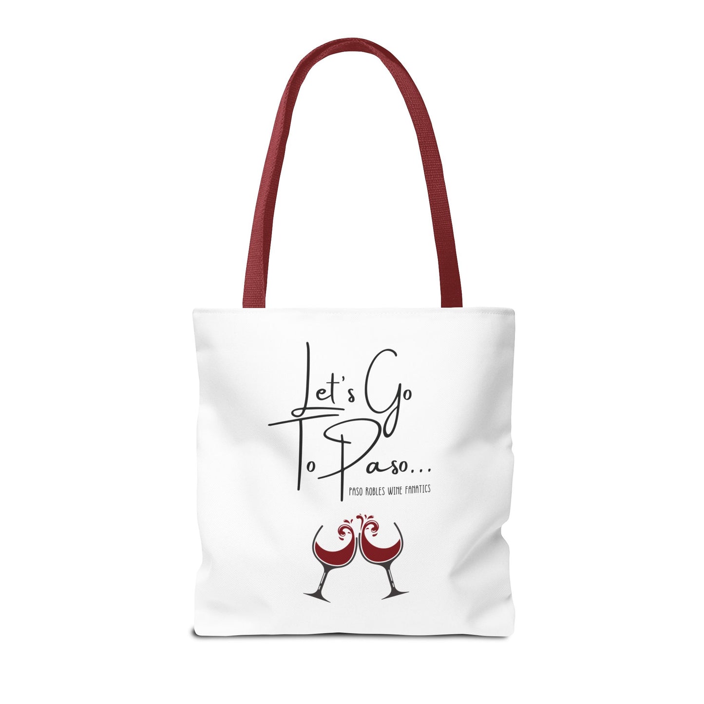 Paso Robles Wine Fanatics Tote Bag -   Logo Design