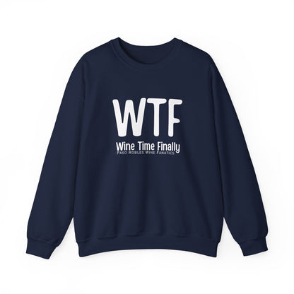 WTF Wine Tasting Finally Sweatshirt