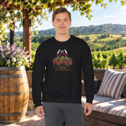 A Toast To Paso Robles Wine Fanatics Sweatshirt