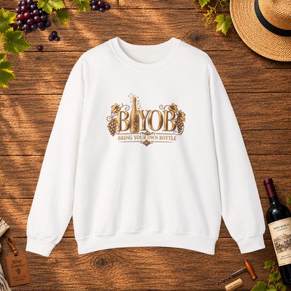BYOB Bring Your Own Bottle Sweatshirt