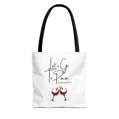 Paso Robles Wine Fanatics Tote Bag -   Logo Design