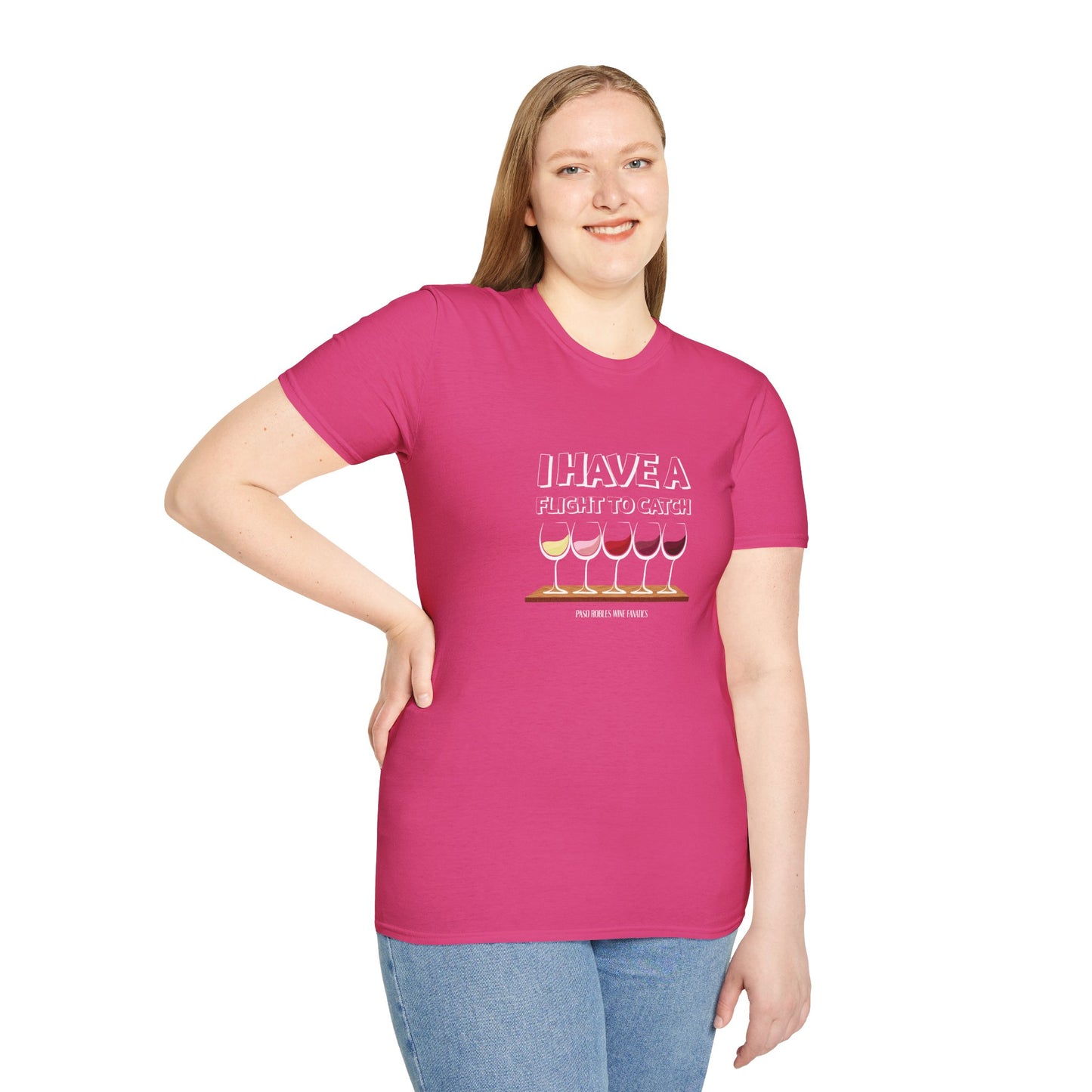 I Have A Flight To Catch Unisex Softstyle T-Shirt