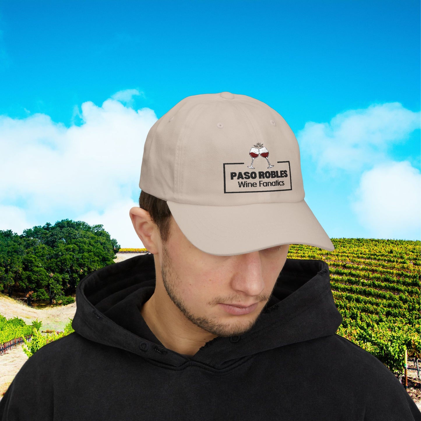 Paso Robles Wine Fanatics Banner Cap