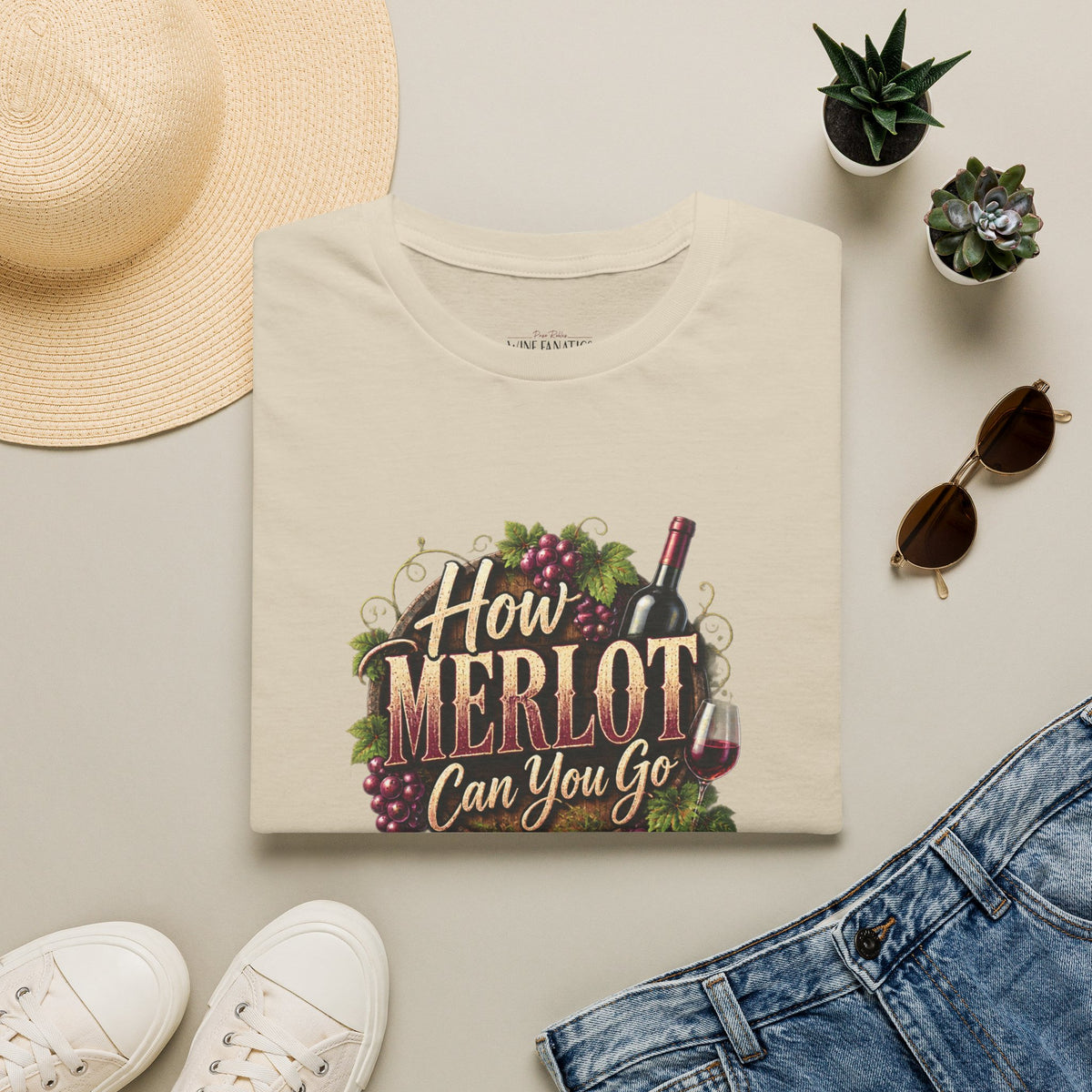 How Merlot Can You Go Crewneck T-Shirt