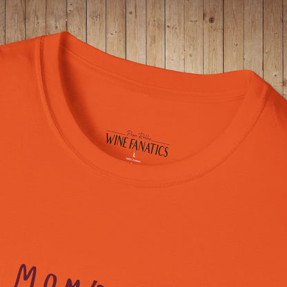 Mom's sanity brought to you by Coffee & Wine Personalized Tee