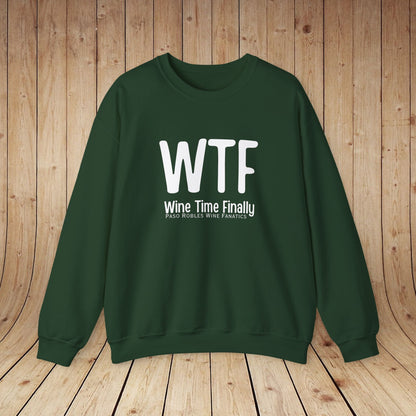 WTF Wine Tasting Finally Sweatshirt