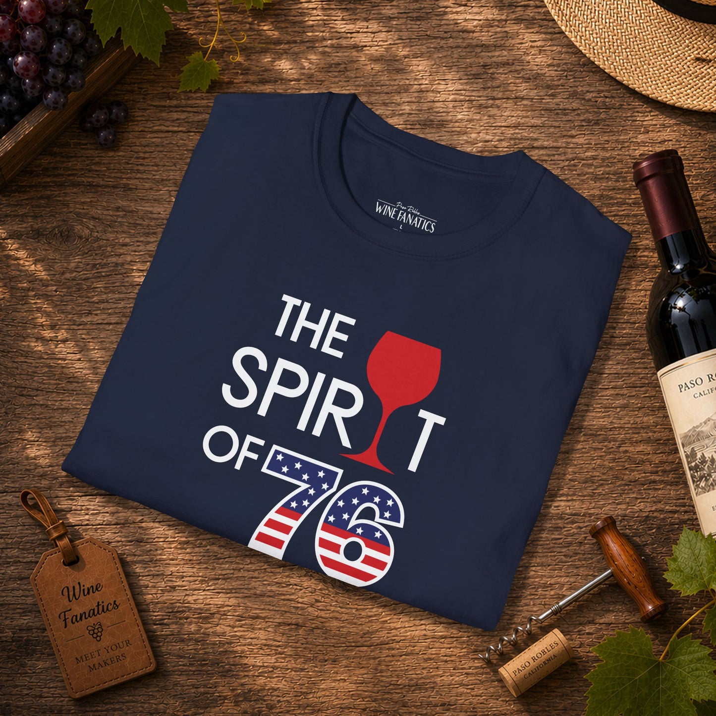 The Spirit of 76 Independence Day Unisex Softstyle T-Shirt