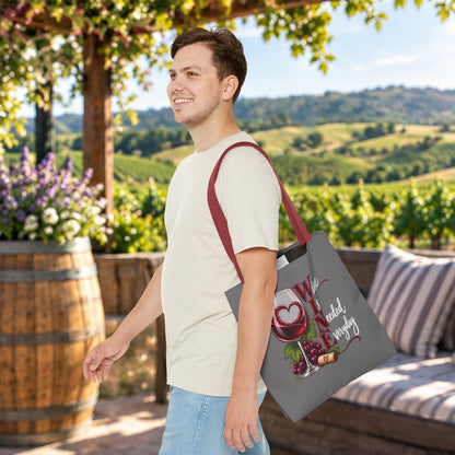 WINE Is Needed Everyday Personalized Tote Bag