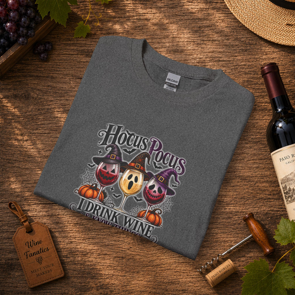 Hocus Pocus I Drink Wine & Know Things Long Sleeve T-Shirt