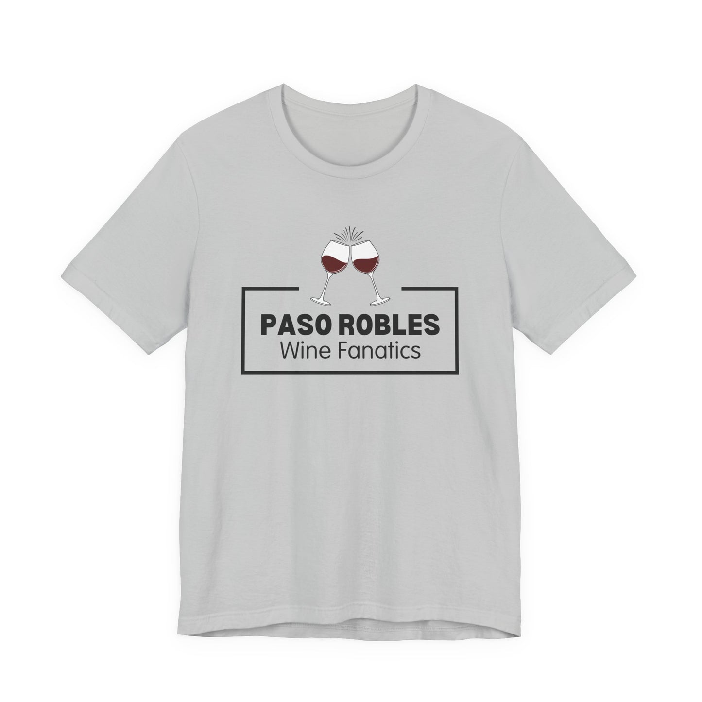 Paso Robles Wine Fanatics Logo Unisex Tee