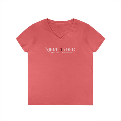 Merloaded Ladies V-Neck Tee