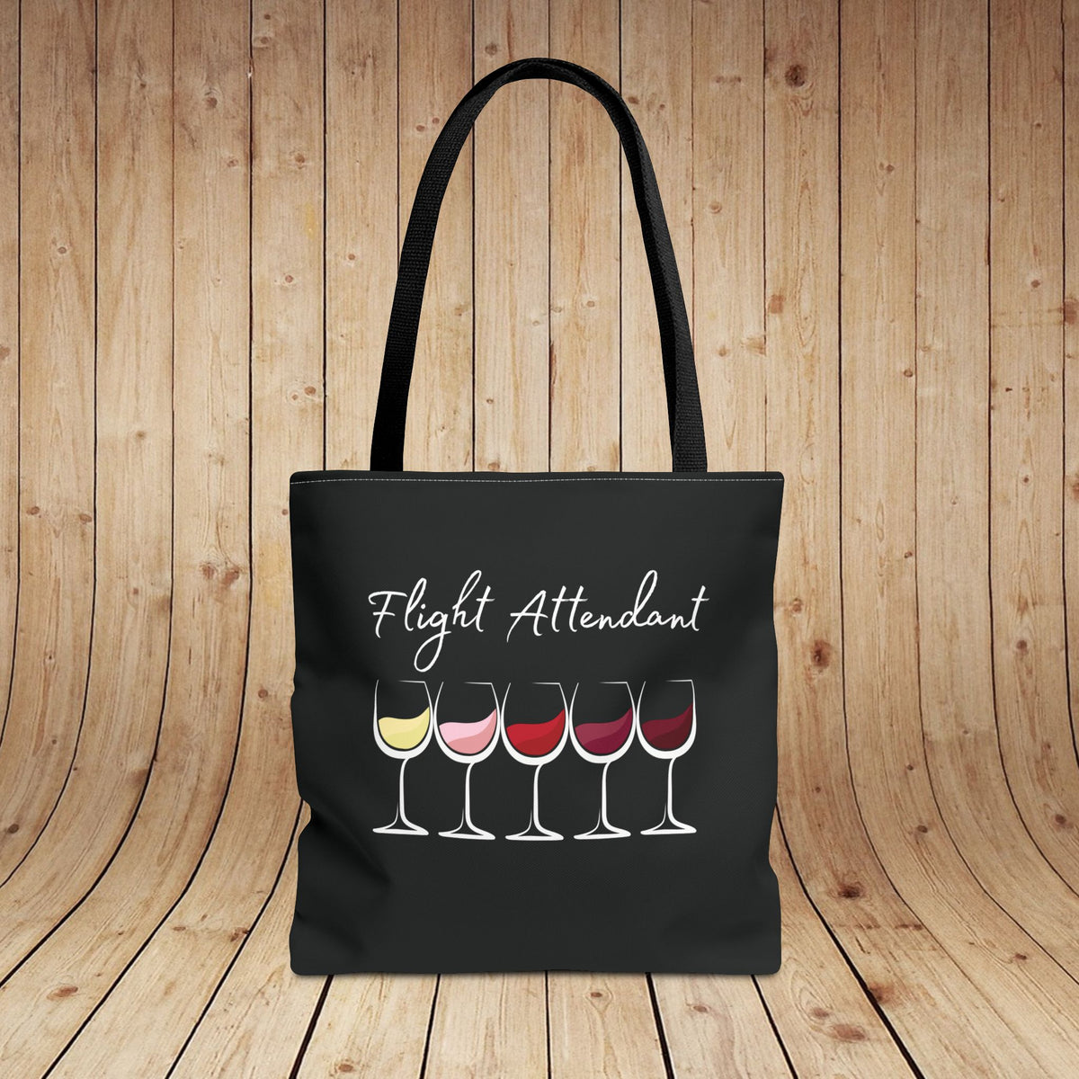 Flight Attendant Personalized Tote Bag