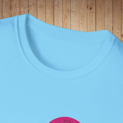 My Valentine's Crush (wine) Unisex Softstyle T-Shirt