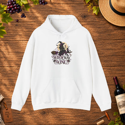 Witch Way To The Wine Hoodie