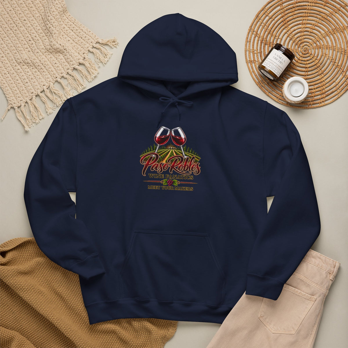 A Toast To Paso Robles Wine Fanatics Hoodie