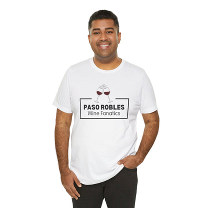 Paso Robles Wine Fanatics Logo Unisex Tee