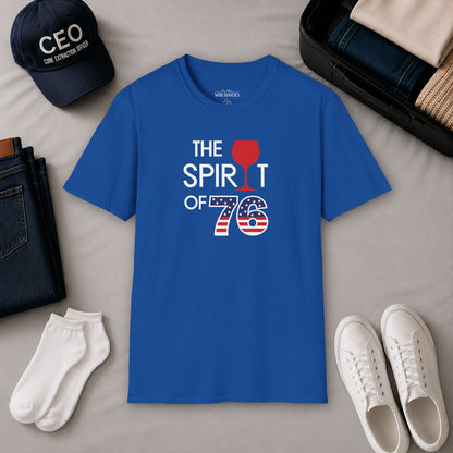 The Spirit of 76 Independence Day Unisex Softstyle T-Shirt