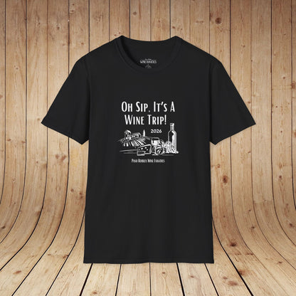 Oh Sip It's A Wine Trip Unisex Softstyle T-Shirt