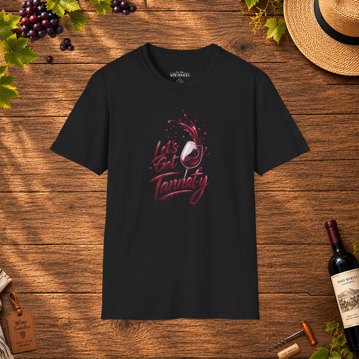 Let's Get Tannat-y  Crewneck T-Shirt