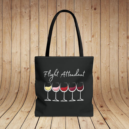 Flight Attendant Personalized Tote Bag