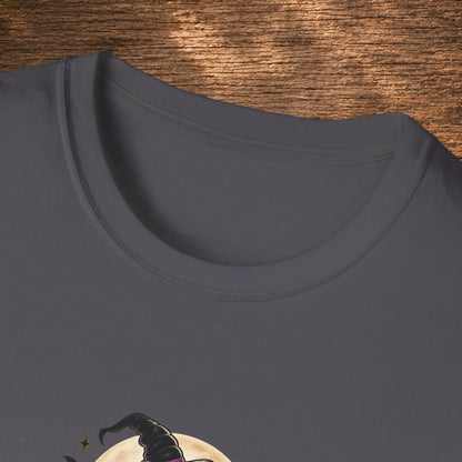 Witch Way To The Wine Unisex Softstyle T-Shirt