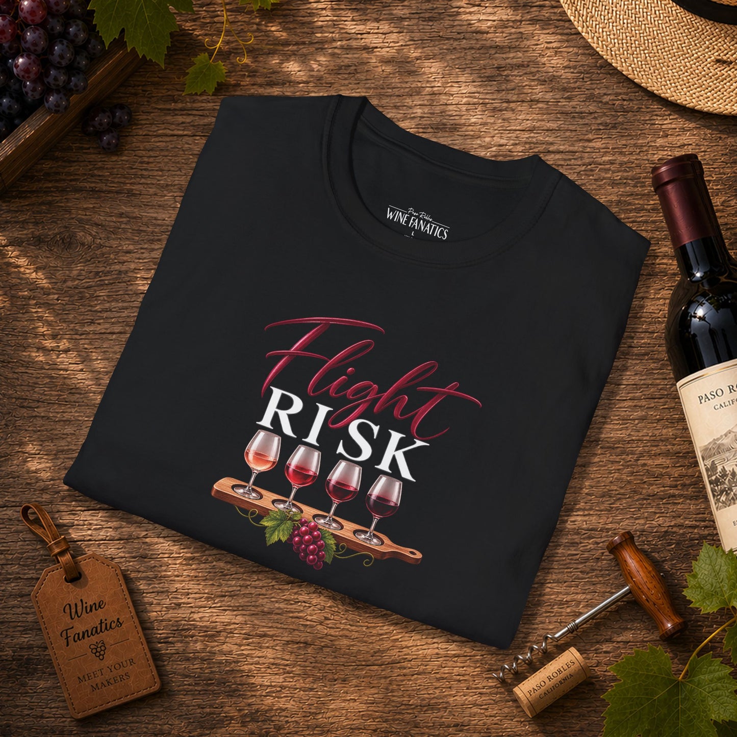 Flight Risk  Crewneck Tee