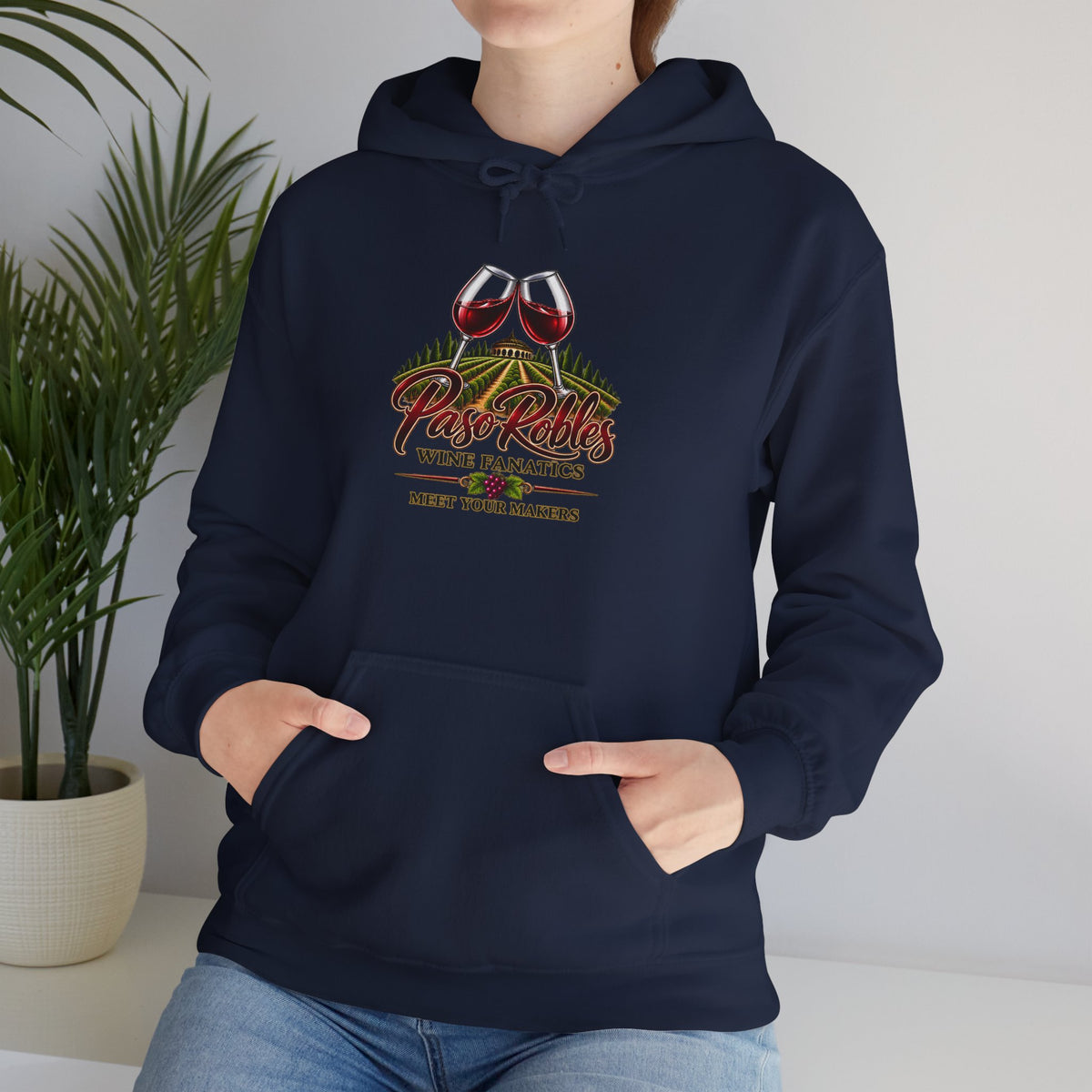 A Toast To Paso Robles Wine Fanatics Hoodie