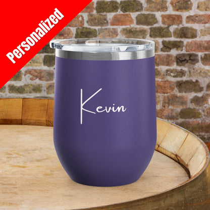 Making Pour Decisions in Sonoma County, CA Personalized 12oz Wine Tumbler