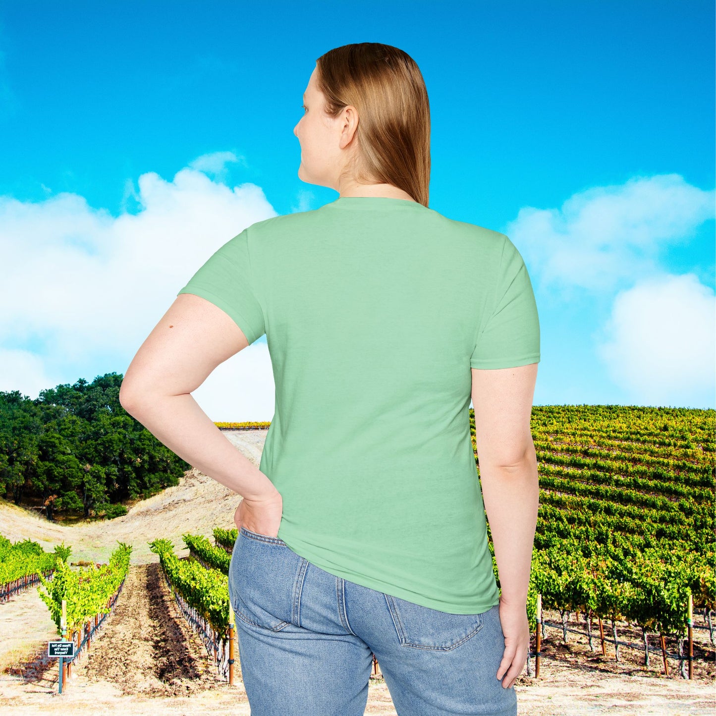 Mom's superpower, turning whine into Wine! Tee