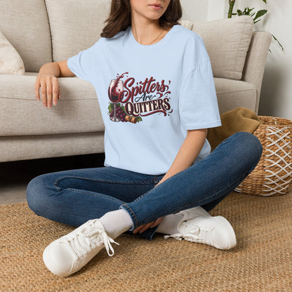 Spitters Are Quitters Crewneck T-Shirt